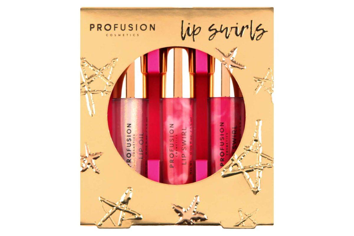 Profusion 3 Mini Lip Swirls Lip Gloss Set