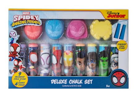 Spidey And His Amazing Friends Deluxe Chalk Set Spidey