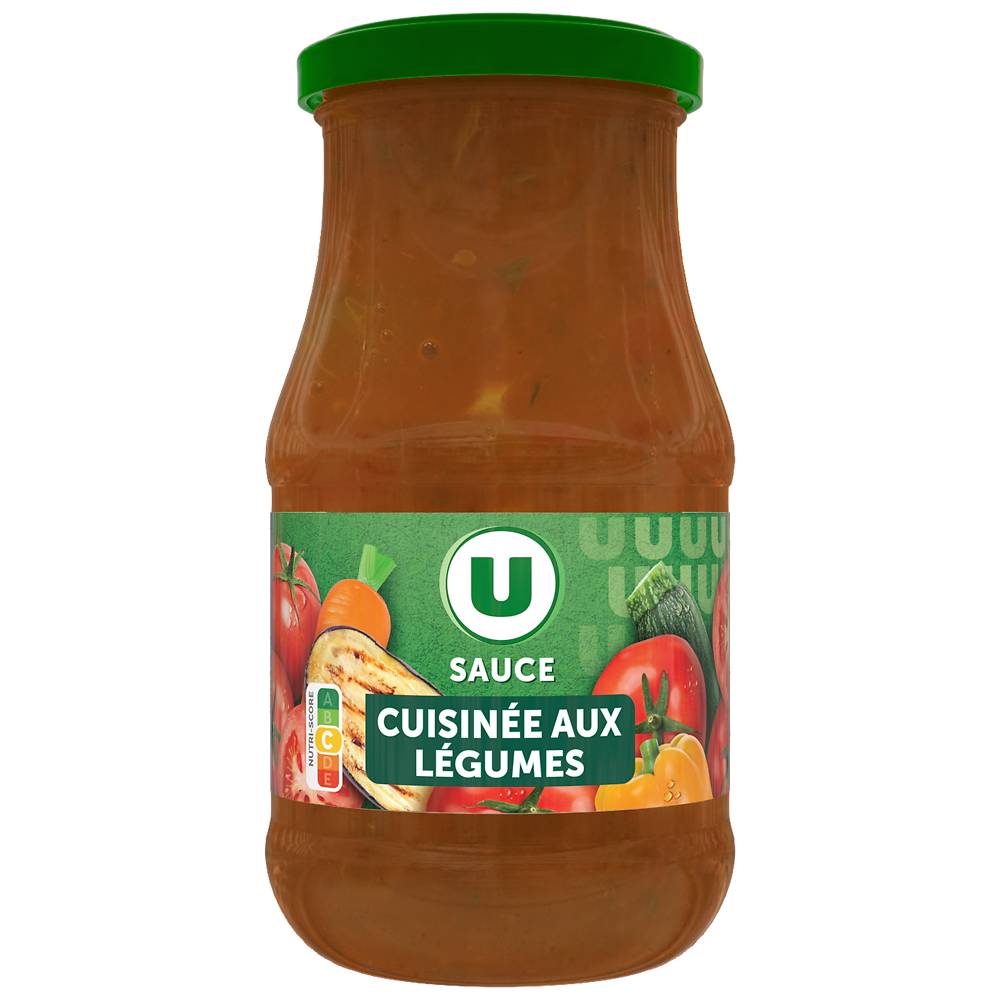 U - Sauce cuisinée aux légumes