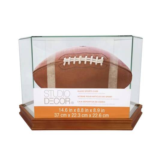 Football Display Case By Studio Decor