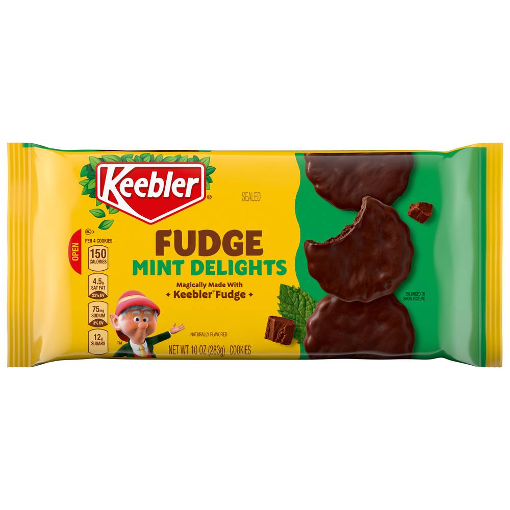 Keebler Grasshopper Mint and Fudge Cookies (10 oz)