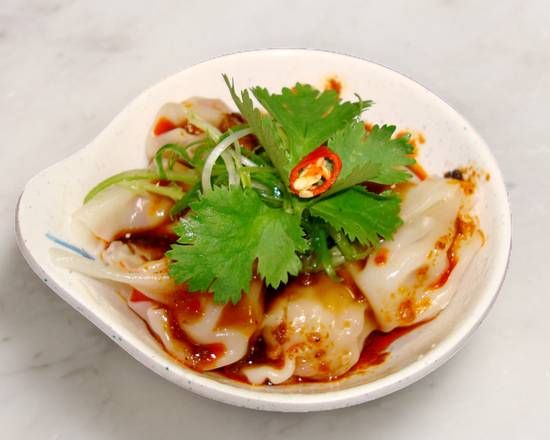 Wonton in Chili Sauce (紅油抄手)