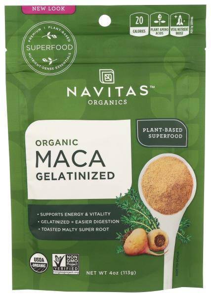 Navitas Organic Maca Gelatinized Superfood (4 oz)