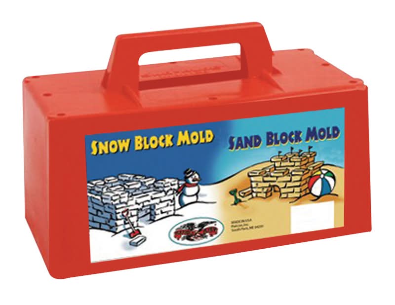 Flexible Flyer Injection Molded Plastic Snow Block Maker 10 In.