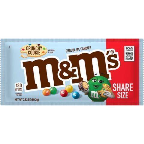 M&M Crunchy Cookie Share Size 2.83oz