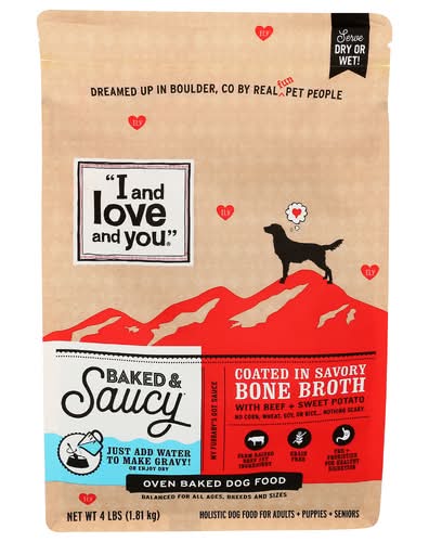 I And Love And You Baked & Saucy Beef Flavored Dog Food