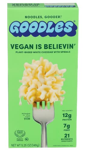 Goodles Vegan Is Believin White Cheddar Mac & Cheese
