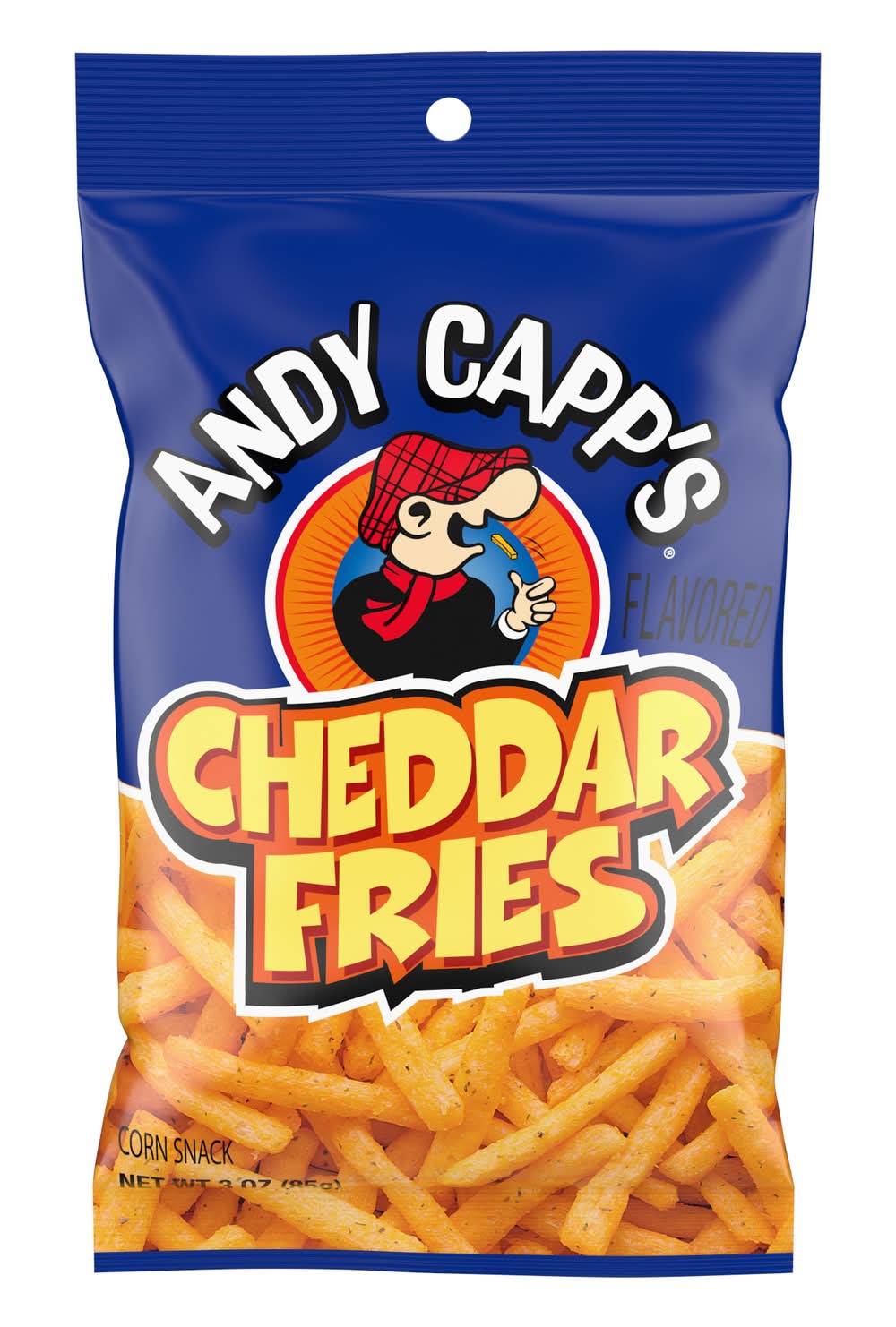 Andy Capp's Fries Corn Snack, Cheddar (3 oz)
