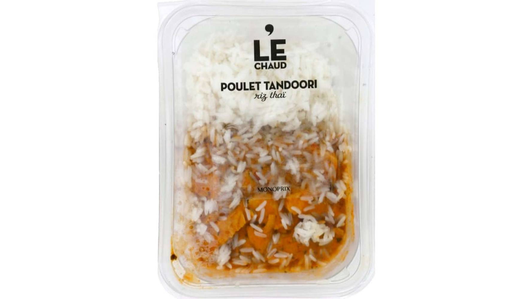 Monoprix Poulet tandoori riz thai La portion de 300g