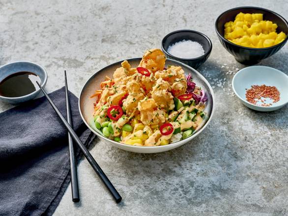 Poké Popcorn Shrimp