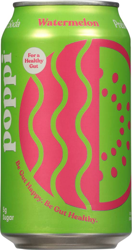 Poppi Prebiotic Soda (12 fl oz) (watermelon)