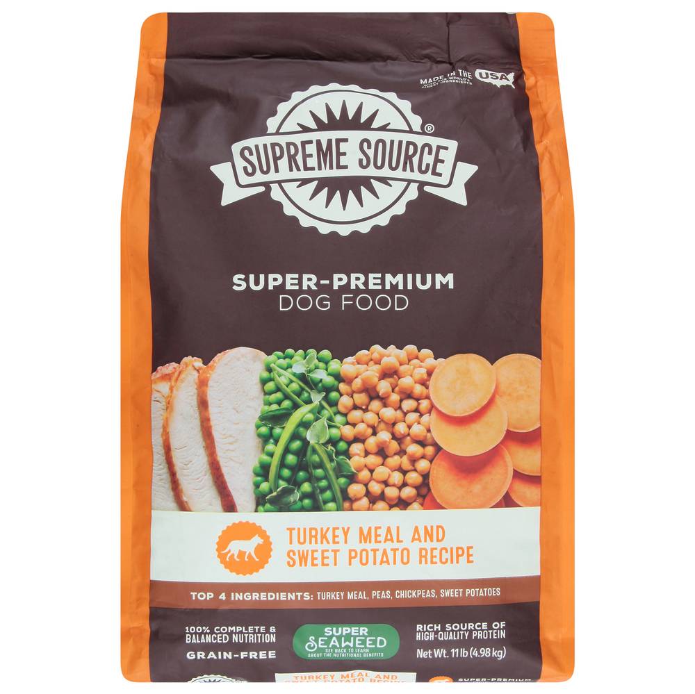 Supreme Source Premium Turkey Meal and Sweet Potato Dog Food (11 lbs)