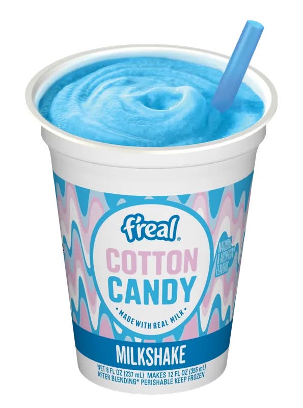 f'real Cotton Candy Milkshake
