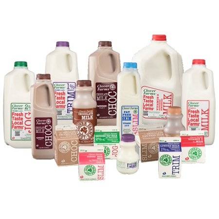 Clover Farms Vit D Milk 1/2 Gallon