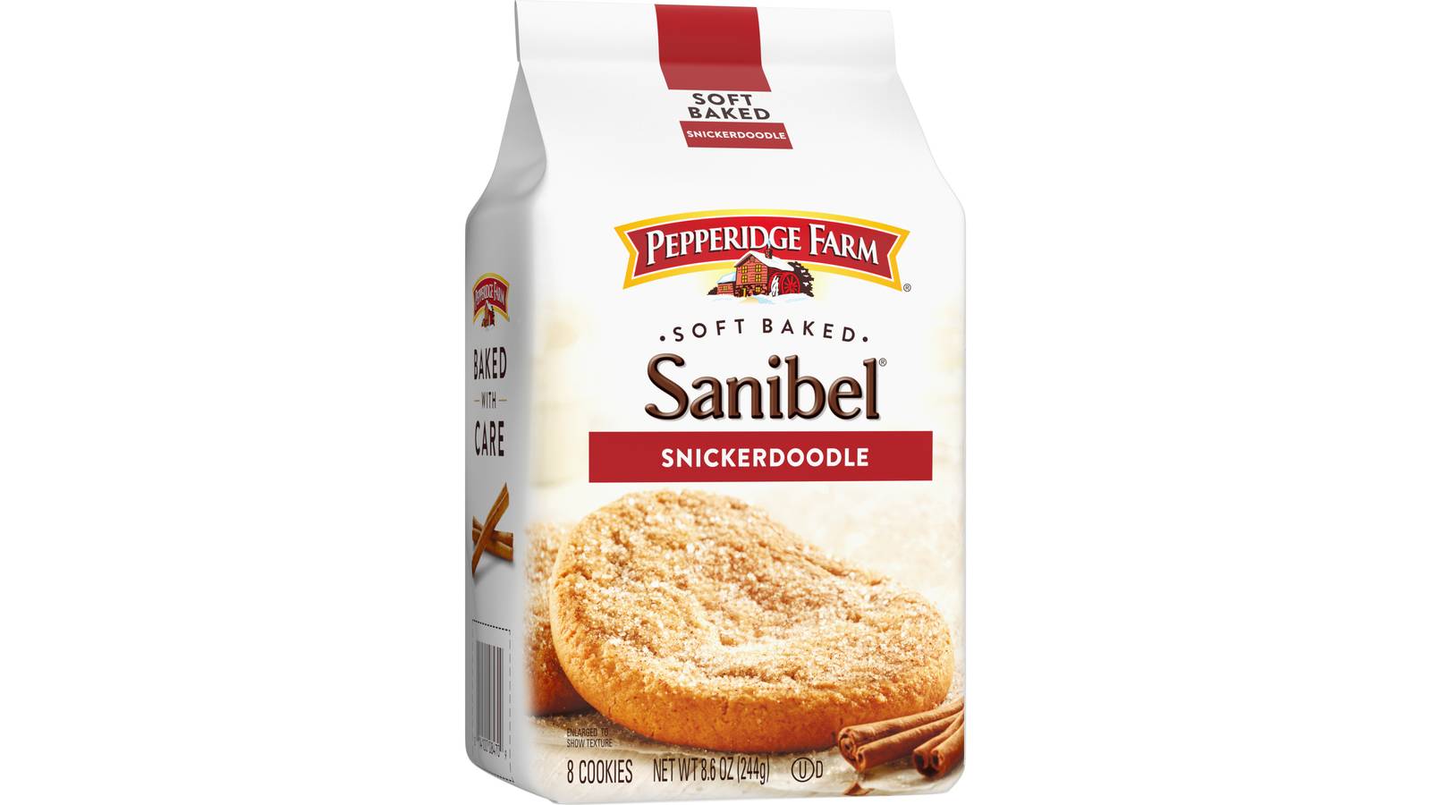 Pepperidge Farm Sanibel Soft Baked Snickerdoodle Cookies