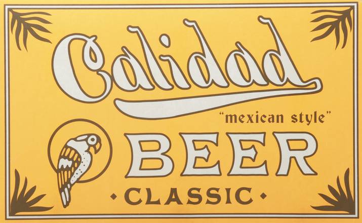Calidad Mexican Style Domestic Pale Lager Beer (6 ct, 12 fl oz)
