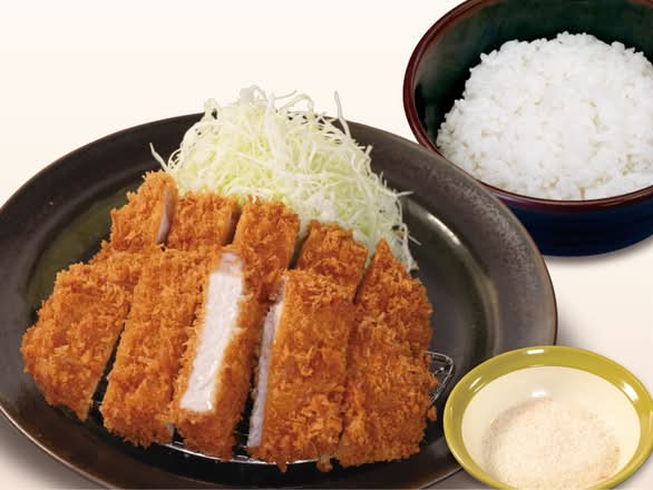 国産雪国育ちロースかつ＆いつものロースかつ食べ比べ定食