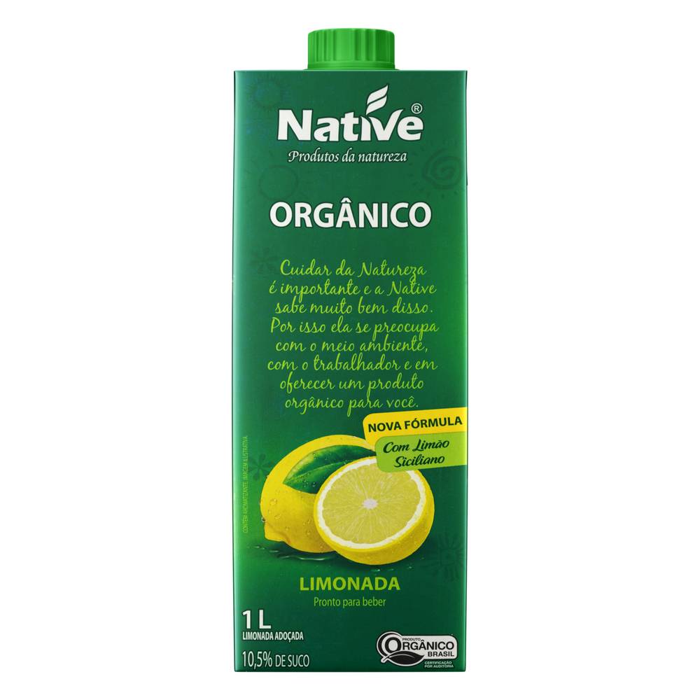 Native Limonada orgânica 