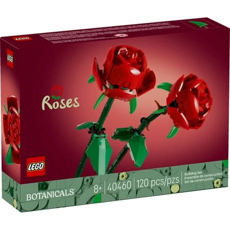 LEGO Botanicals Roses Toy Set Ages 8+ 40460 (120 ct)