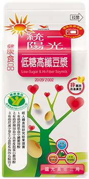 統一陽光低糖高纖豆漿