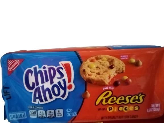 Chips ahoy Reese's pieces