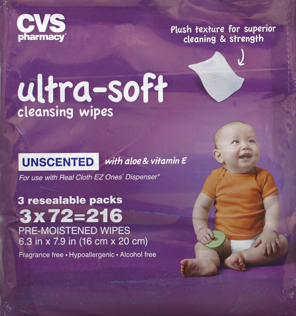 CVS Pharmacy Cleansing Wipes