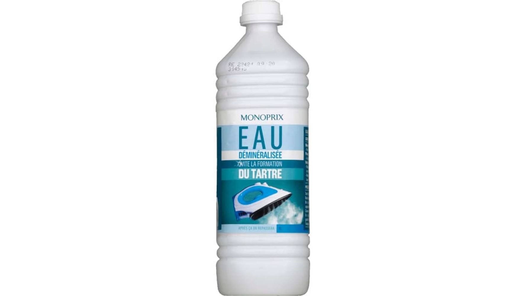 Monoprix - Eau déminéralisée evite la formation du tartre (1L)