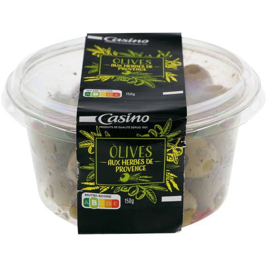 Casino Olives aux herbes de provence 150 g