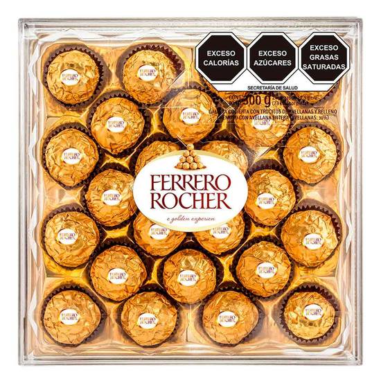 Ferrero rocher chocolate con trocitos avellana (24 un)