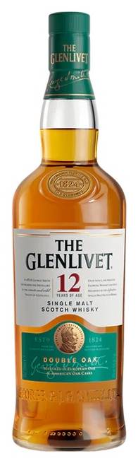 The Glenlivet · Whisky 12 años single malt (700 ml)