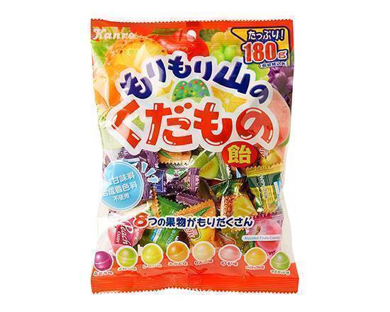 【菓子】◎もりもり山のくだもの飴(180g)