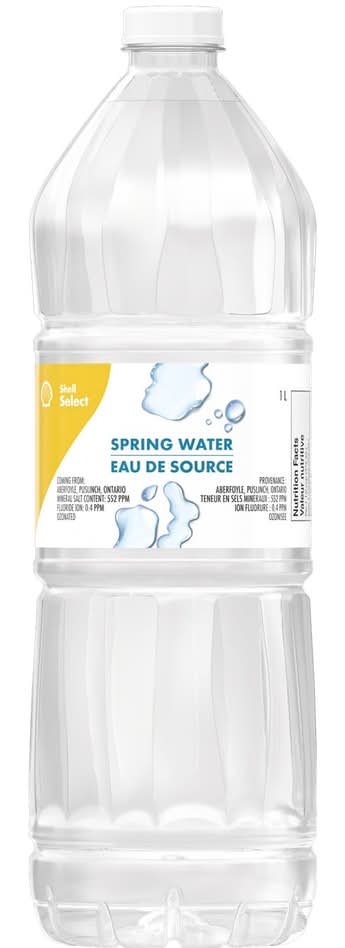 SHELL SELECT SPRING WATER 1L