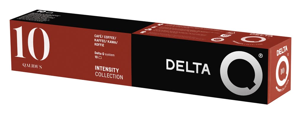 Delta Q - Cápsulas de café delta qualidus, embalagem de 60g