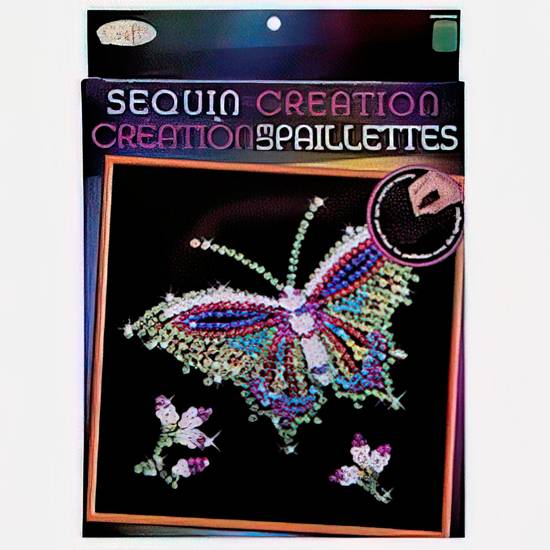 Crafts Craft Sequin Picture Creation Kit (##)