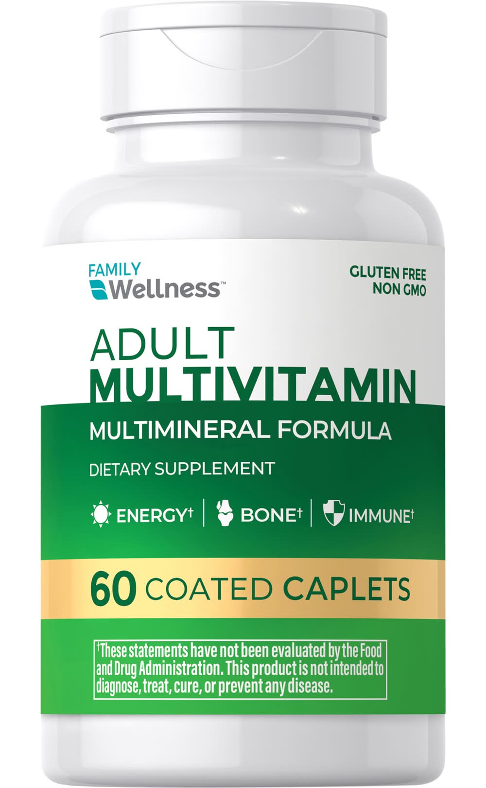 Family Wellness Adult Complete Multi Caplets (60 ct)