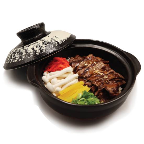 BEEF TERIYAKI HOT STONE BOWL