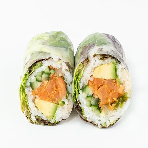ROULEAU DE PRINTEMPS SAUMON / SALMON SPRING ROLL