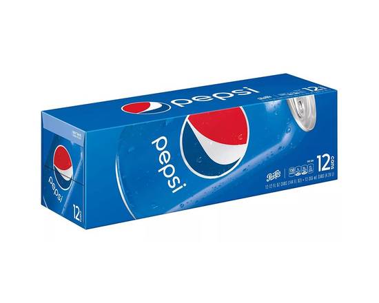 Order Pepsi 12 Pack Cans food online from Chevron Extramile store, Everett on bringmethat.com