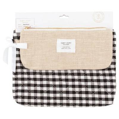 Sugar Paper Essentials Pencil Pouches (2 ct)