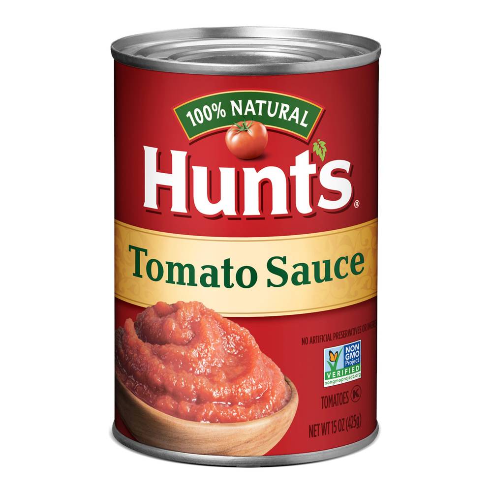 Hunt's 100% Natural Sauce, Tomato (15 oz)