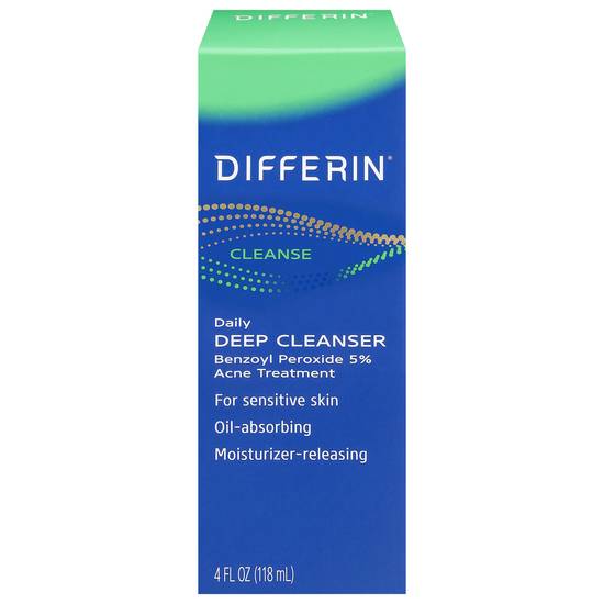 Differin Daily Deep Cleanser With Benzoyl Peroxide
