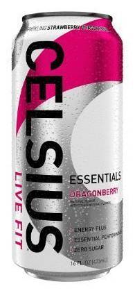 Celsius Essentials Dragonberry 16oz Can