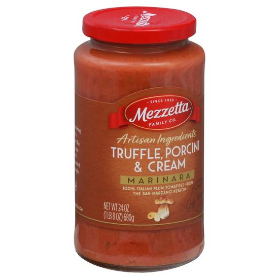 Truffle Porcini & Cream Marinara Sauce Mezzetta 24 oz