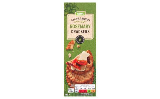 Asda Rosemary Crackers 185g