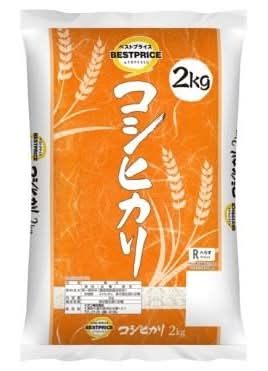 トップバリュ ベストプライス コシヒカリ (2kg)