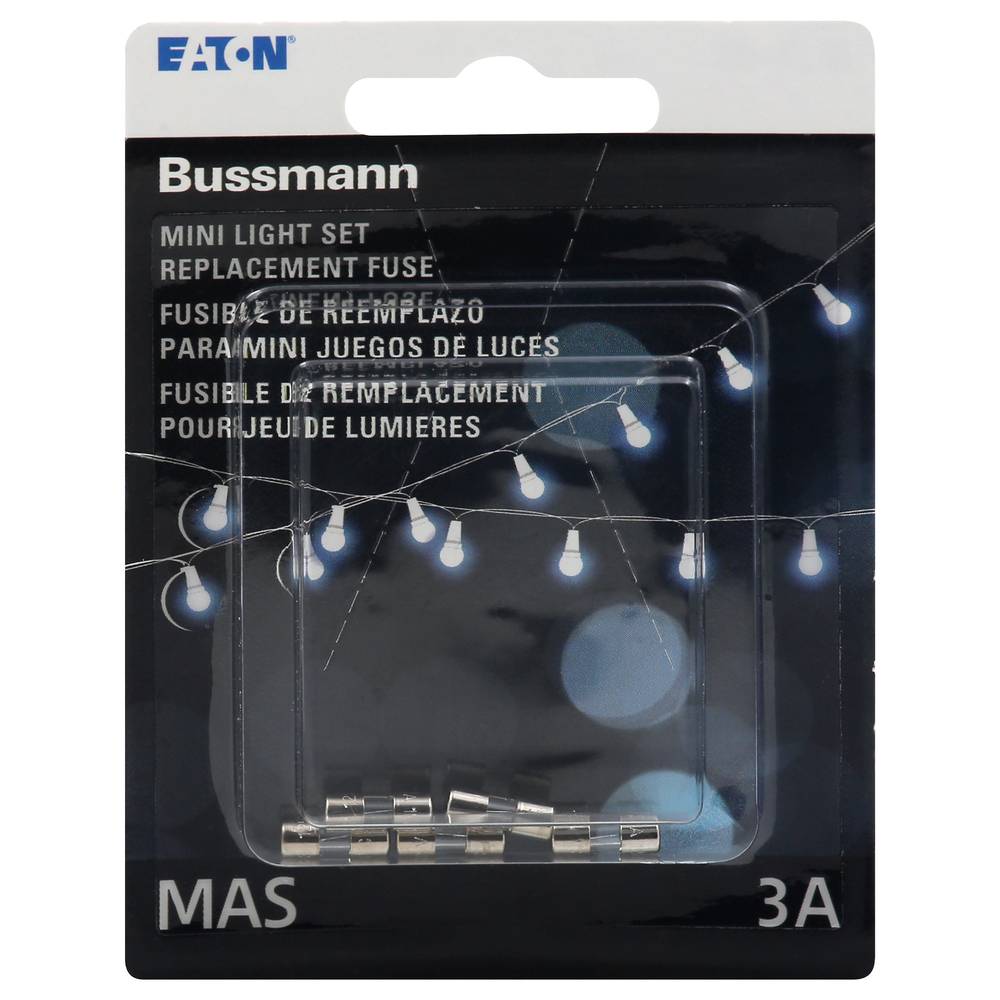 Bussmann Mas 3a Replacement Fuse