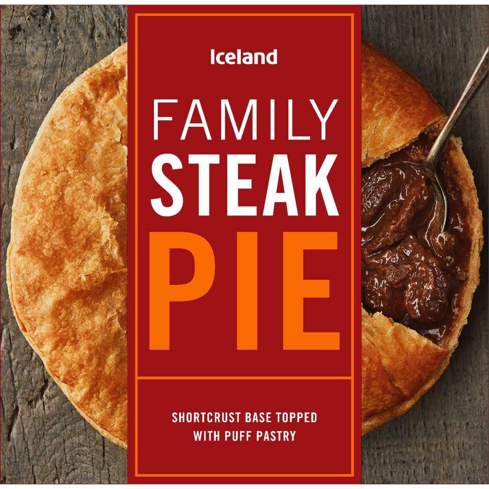Iceland Family Steak Pie