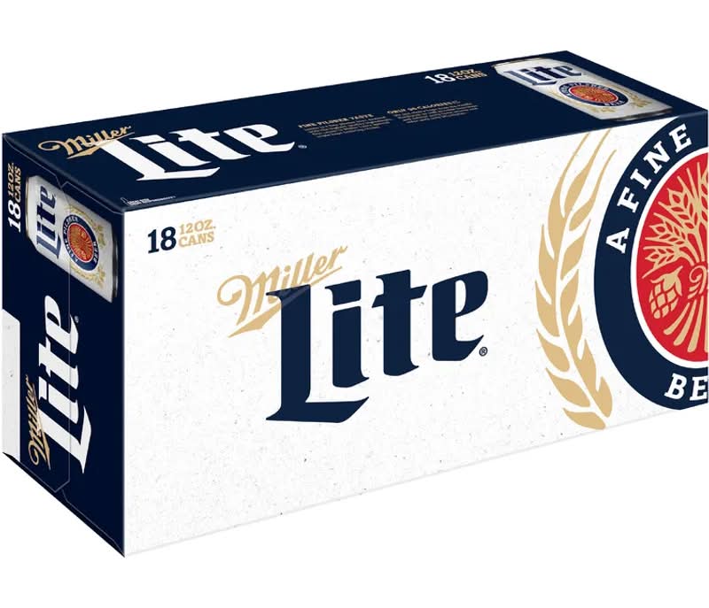 Miller Lite Beer - 18 Pack