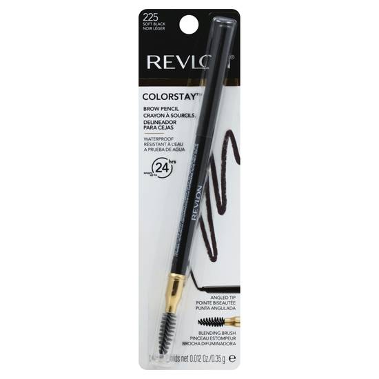 Revlon Colorstay Brow Pencil Soft Black 225