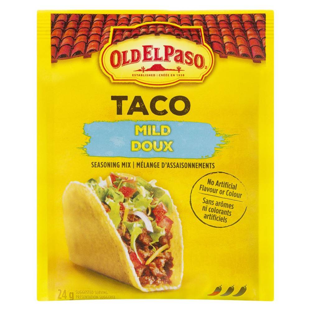 Old El Paso Taco Seasoning Mix, Mild (24 g)